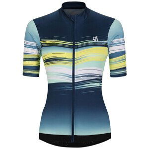 Dámský cyklistický dres Dare 2b AEP Stimulus Jersey Velikost: L / Barva: modrá