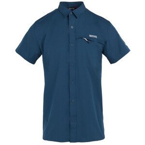 Pánská košile Regatta Trav Pack Awy SS Shrt Velikost: S / Barva: modrá