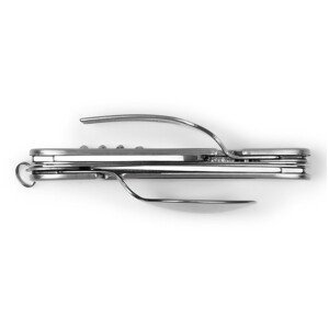 Multifunkční nůž Regatta Folding Cutlery Set Barva: stříbrná