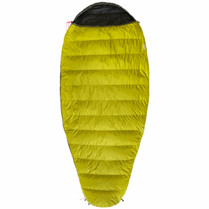 Péřový spacák Warmpeace Spacer 300 195 cm Zip: Levý / Barva: zelená