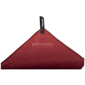 Ručník Pinguin Micro towel Logo L Barva: červená