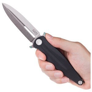 Zavírací nůž Acta non verba Z400 BB Dural/Liner Lock Barva: černá
