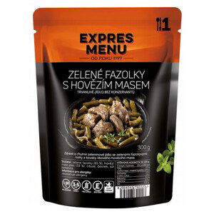 Hotové jídlo Expres menu Zelené fazolky s hovězím masem 30