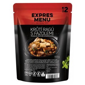 Hotové jídlo Expres menu Krůtí ragů s fazolemi 600 g