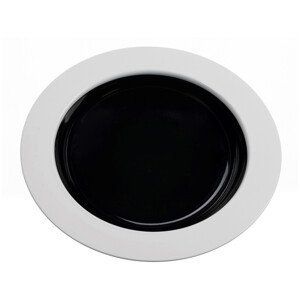 Talíř Omada Eat Pop Soup plate 23,5 x 4,5 Barva: černá