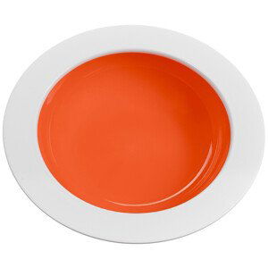 Talíř Omada Eat Pop Soup plate 23,5 x 4,5 Barva: oranžová