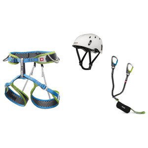 Ferratový set Ocún Via Ferrata Webee pail set Velikost: L / Barva: modrá