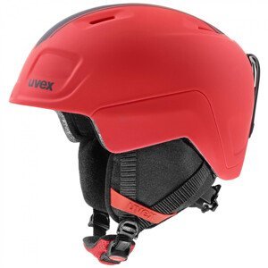 Dětská lyžařská přilba Uvex Heyya Pro Velikost helmy: 51-55 cm / Barva: červená/černá