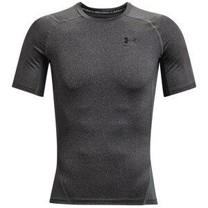 Pánské funkční triko Under Armour HG Armour Comp SS Velikost: L / Barva: tmavě šedá