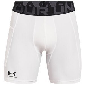 Pánské funkční boxerky Under Armour HG Armour Shorts Velikost: M / Barva: bílá/černá