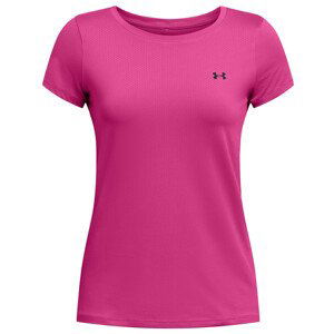 Dámské funkční triko Under Armour HG Armour SS Velikost: XS / Barva: růžová/černá