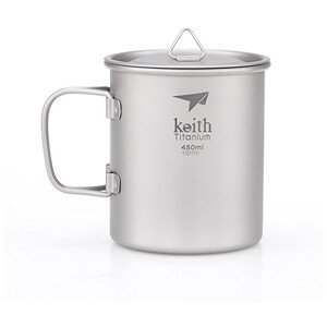 Hrnek Keith Titanium Single-Wall Tit. Mug 450 ml Barva: šedá