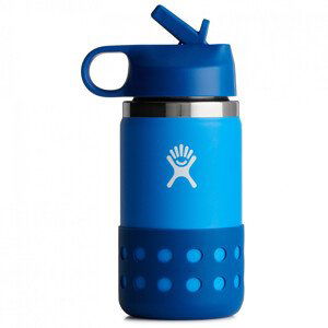 Dětská lahev Hydro Flask Kids Wide Mouth 12 oz Straw Lid/Boot Barva: tmavě modrá