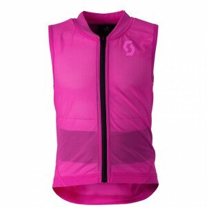 Dětský chránič páteře Scott Airflex Junior Vest Velikost: M / Barva: růžová/černá