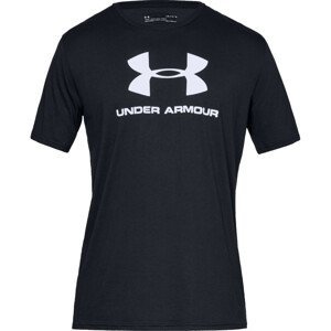 Pánské triko Under Armour Sportstyle Logo SS Velikost: L / Barva: černá
