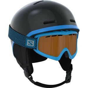 Dětská lyžařská přilba Salomon Grom Velikost helmy: 53-56 cm / Barva: černá