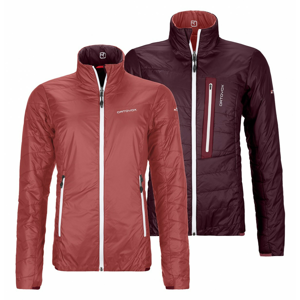 Dámská bunda Ortovox Swisswool Piz Bial Jacket W Velikost: S / Barva: růžová/fialová