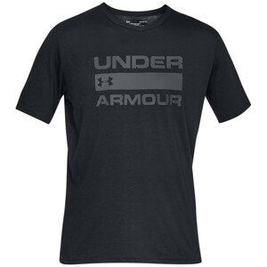 Pánské triko Under Armour Team Issue Wordmark SS Velikost: XXL / Barva: černá/šedá