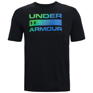 Pánské triko Under Armour Team Issue Wordmark SS Velikost: XL / Barva: černá/modrá