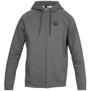 Pánská mikina Under Armour Rival Fleece FZ Hoodie Velikost: XL / Barva: šedá