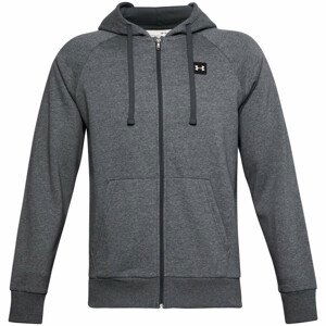 Pánská mikina Under Armour Rival Fleece FZ Hoodie Velikost: M / Barva: tmavě šedá