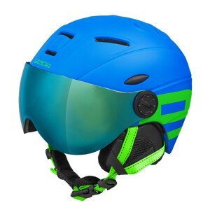 Dětská lyžařská přilba Etape Rider Pro Velikost helmy: 53-55 cm / Barva: modrá/zelená