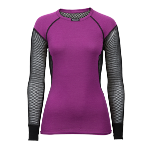 Funkční triko Brynje of Norway Lady Wool Thermo Shirt Velikost: M / Barva: fialová