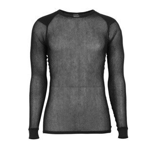 Pánské funkční triko Brynje of Norway Super Thermo Shirt w/inlay Velikost: L / Barva: černá