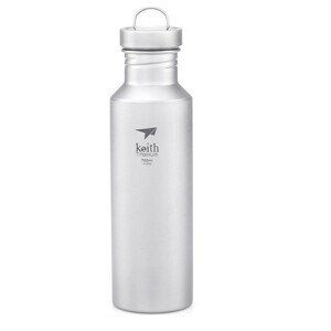 Láhev Keith Titanium Titanium Sport Bottle 700 ml Barva: šedá