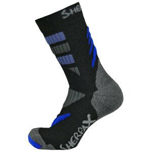Ponožky Sherpax Kungur VL Velikost ponožek: 39-42 / Barva: černá