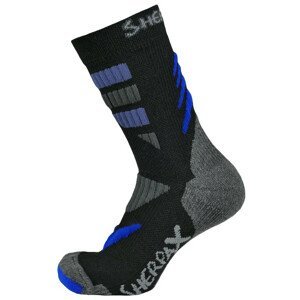 Ponožky Sherpax Kungur VL Velikost ponožek: 35-38 / Barva: černá