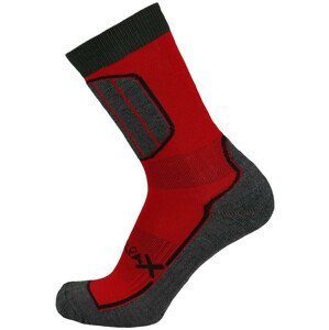 Ponožky Sherpax Pyramid Velikost ponožek: 39-42 / Barva: červená