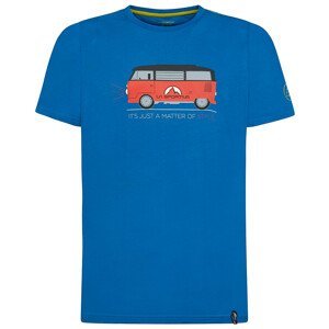 Pánské triko La Sportiva Van T-Shirt M Velikost: L / Barva: modrá