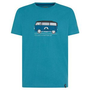 Pánské triko La Sportiva Van T-Shirt M Velikost: M / Barva: modrá/světle modrá