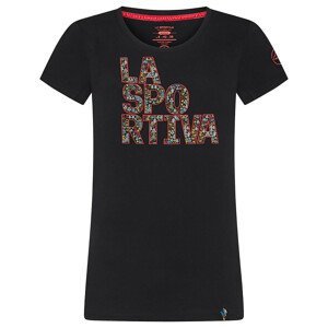 Dámské triko La Sportiva Pattern T-Shirt W Velikost: M / Barva: černá