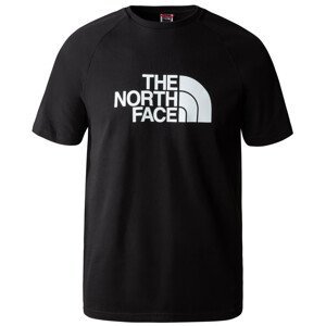 Pánské triko The North Face M S/S Raglan Easy Tee Velikost: L / Barva: černá