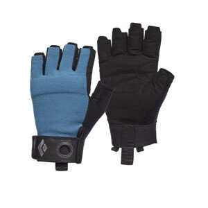 Ferratové rukavice Black Diamond Crag Half-Finger Gloves Velikost rukavic: M / Barva: modrá