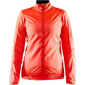 Dámská cyklistická bunda Craft Essence Light Wind Velikost: L / Barva: oranžová