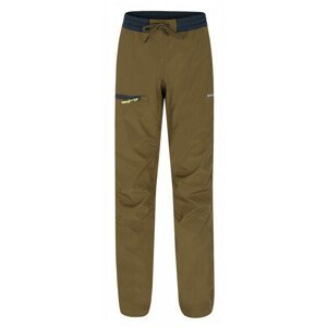 Dětské softshellové kalhoty Husky Zane K Dětská velikost: 122-128 / Barva: Olive/Dark Grey