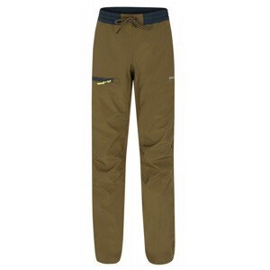 Dětské softshellové kalhoty Husky Zane K Dětská velikost: 164-170 / Barva: Olive/Dark Grey