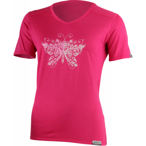 Dámské funkční triko Lasting Manuela Velikost: S / Barva: růžová