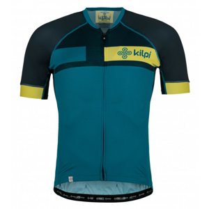 Pánský cyklistický dres Kilpi Treviso-M Velikost: L / Barva: modrá