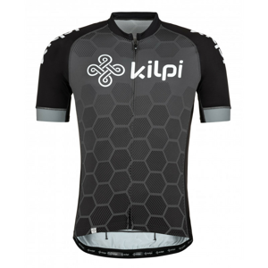 Pánský cyklistický dres Kilpi Motta-M Velikost: M / Barva: černá
