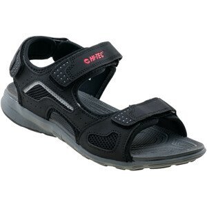Pánské sandály Hi-Tec Lucen Velikost bot (EU): 42 / Barva: černá/červená
