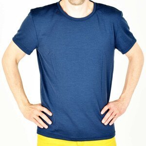 Pánské triko Devold Eika Man Tee Velikost: M / Barva: tmavě modrá