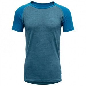 Dětské triko Devold Breeze Junior T-shirt Dětská velikost: 164 / Barva: modrá