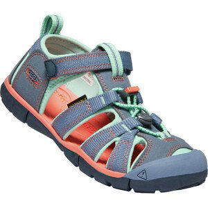 Dětské sandály Keen Seacamp II CNX JR Dětské velikosti bot: 32/33 / Barva: šedá