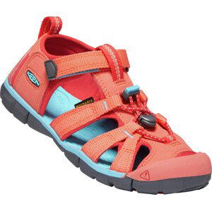 Dětské sandály Keen Seacamp II CNX JR Velikost bot (EU): 32-33 / Barva: tmavě fialová/růžová