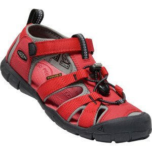 Dětské sandály Keen Seacamp II CNX JR Velikost bot (EU): 36 / Barva: červená