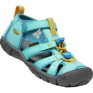 Dětské sandály Keen Seacamp II CNX K Velikost bot (EU): 29 / Barva: hnědá/modrá